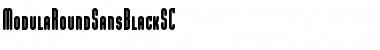 ModulaRoundSansBlackSC Font