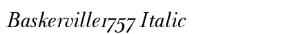 Baskerville1757 Italic