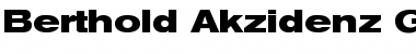 Berthold Akzidenz Grotesk BE Regular Font Berthold Akzidenz Grotesk BE Regular Font