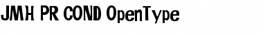 JMH PR COND Font