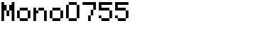 mono 07_55 Font