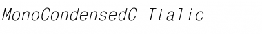 MonoCondensedC Font