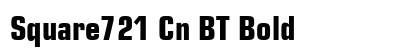 Square721 Cn BT Bold Preview