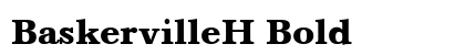 BaskervilleH Bold preview