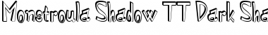 Monstroula Shadow TT Font