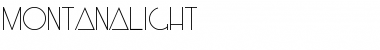 MontanaLight Normal Font MontanaLight Normal Font