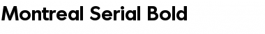 Montreal-Serial Font