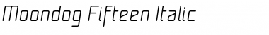 Download Moondog Fifteen Font