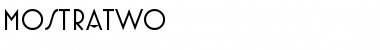 Download MostraTwo Font Download MostraTwo Font