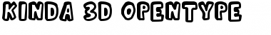 Download Kinda 3D Font Download Kinda 3D Font