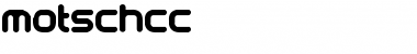 motschcc Font