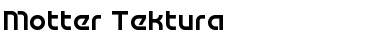 Motter Tektura Font