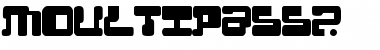 MoultiPass2 Font