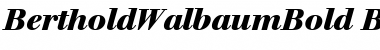 Download BertholdWalbaumBold-Book Font