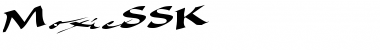 MoxieSSK Regular Font