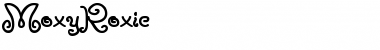 MoxyRoxie Font