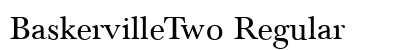 BaskervilleTwo Regular