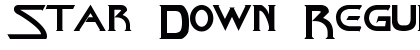 Star Down Regular preview