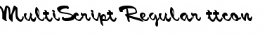 Download MultiScript Font