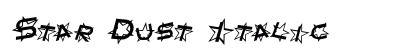 Star Dust Italic Preview