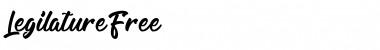 Download LegilatureFree Font Download LegilatureFree Font