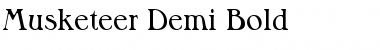 Musketeer Demi Bold Font