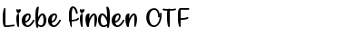 Liebe finden Font