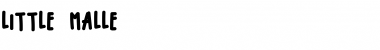 LITTLE MALLE Font