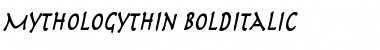 MythologyThin BoldItalic Font