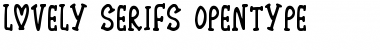 Lovely Serifs Font