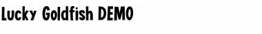 Lucky Goldfish DEMO Font