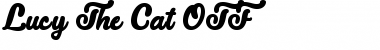 Lucy the Cat Font