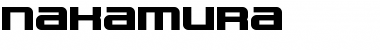 Download NAKAMURA Font Download NAKAMURA Font