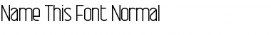 Name This Font Normal Font