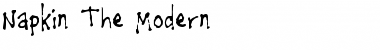 Napkin The Modern Font