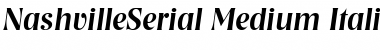 NashvilleSerial-Medium Font