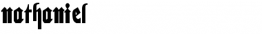 Download Nathaniel Font Download Nathaniel Font