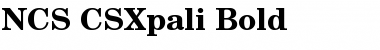 NCS CSXpali Font