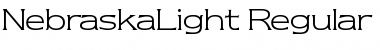 NebraskaLight Regular Font NebraskaLight Regular Font