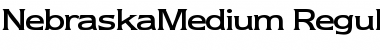 NebraskaMedium Regular Font
