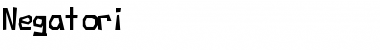 Download Negatori Font Download Negatori Font