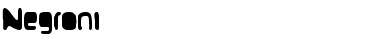 Download Negroni Font Download Negroni Font