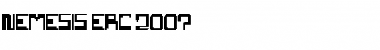 nemesis_erc_2007 Font