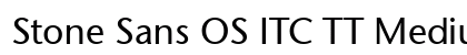 Stone Sans OS ITC TT Medium preview