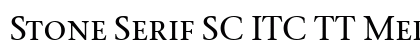 Stone Serif SC ITC TT Medium preview