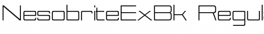 Nesobrite Expanded Book Font Nesobrite Expanded Book Font