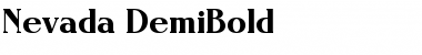 Download Nevada-DemiBold Font Download Nevada-DemiBold Font