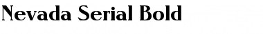 Download Nevada-Serial Font Download Nevada-Serial Font