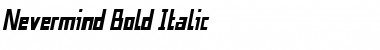 Nevermind Font