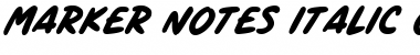 Download Marker Notes Font